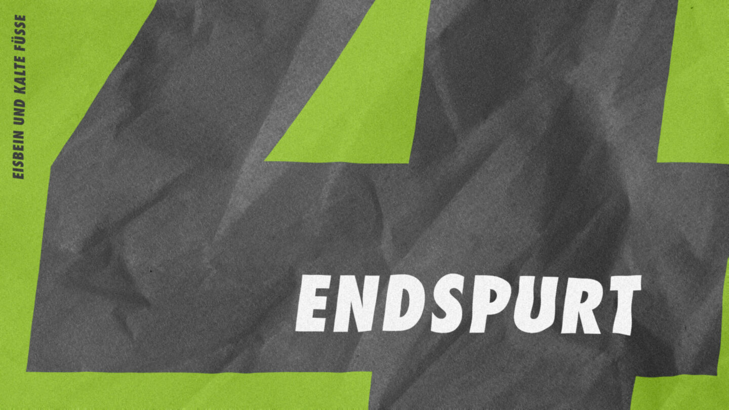 Eisbein und kalte Füße - wieso man im Winter keine Shorts tragen sollte. 1 ENDSPURT Episode #4 COVER - Laufen bei Kälte